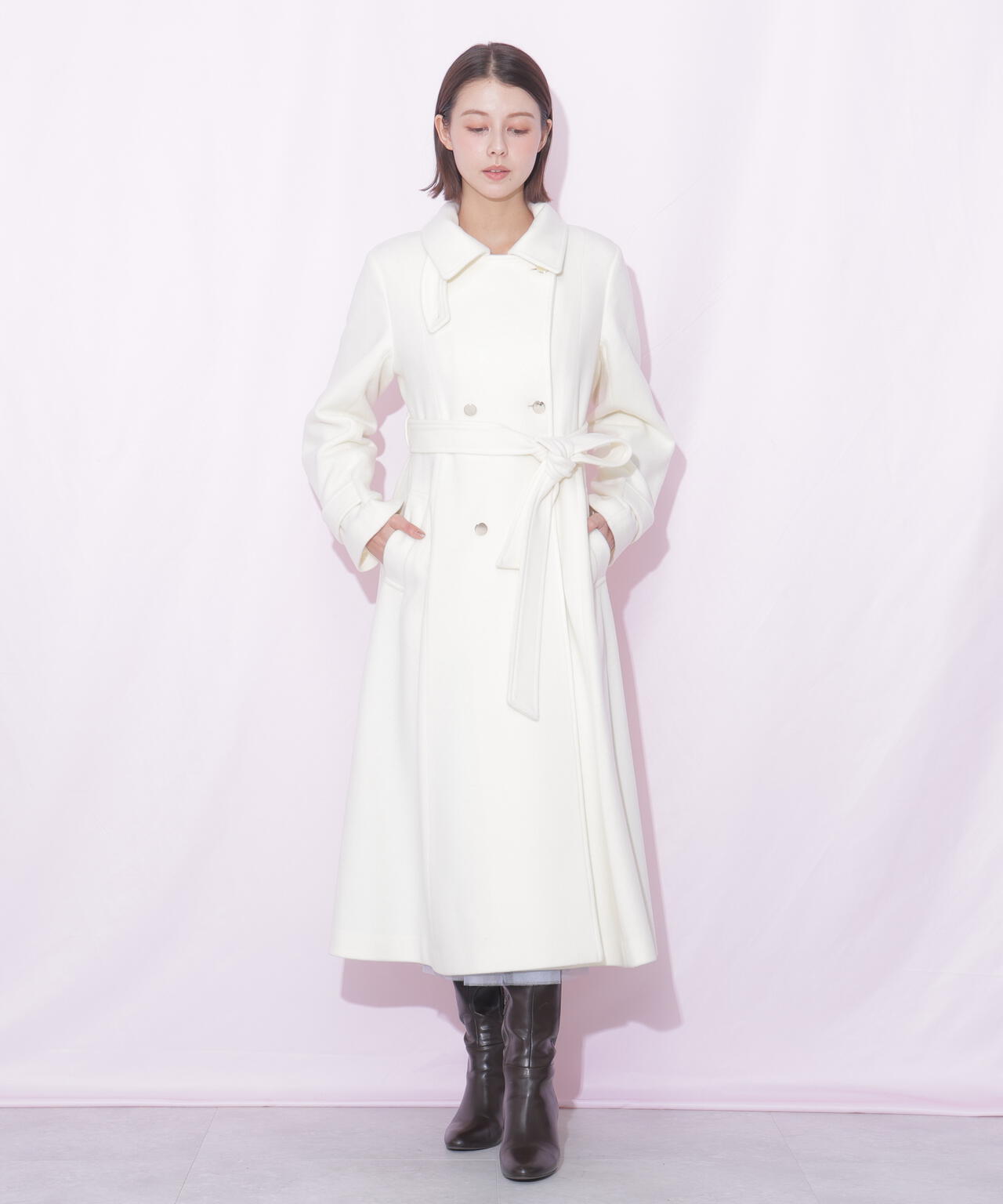 スタンドカラーウールレディコート | JILL by JILL STUART（ジル バイ