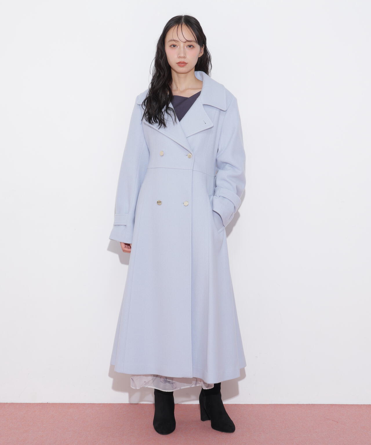 スタンドカラーウールレディコート | JILL by JILL STUART（ジル バイ