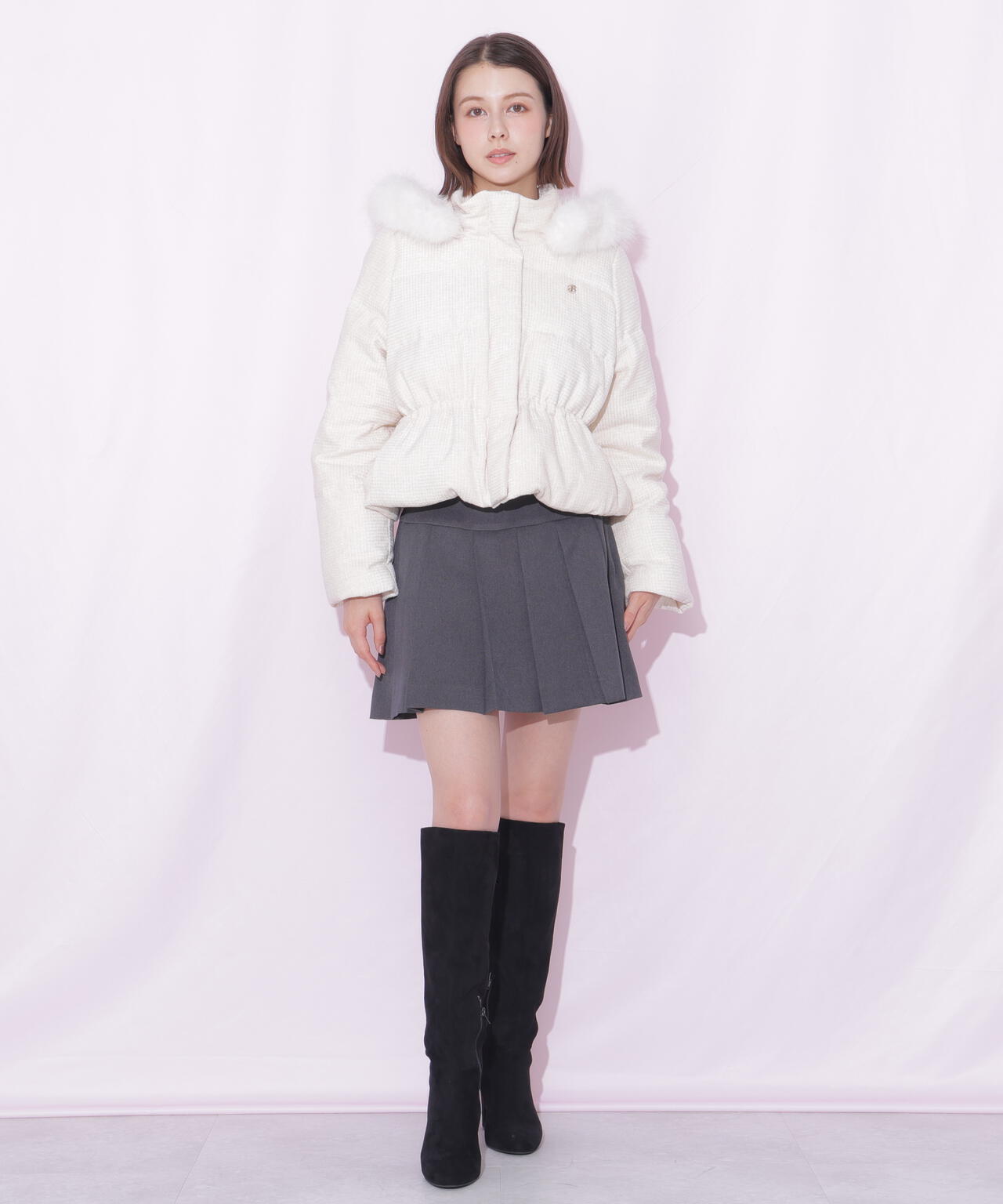 ツィードショートダウン | JILL by JILL STUART（ジル バイ ジル