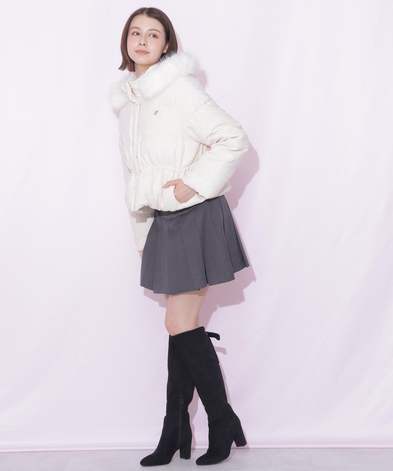 ツィードショートダウン | JILL by JILL STUART（ジル バイ ジル