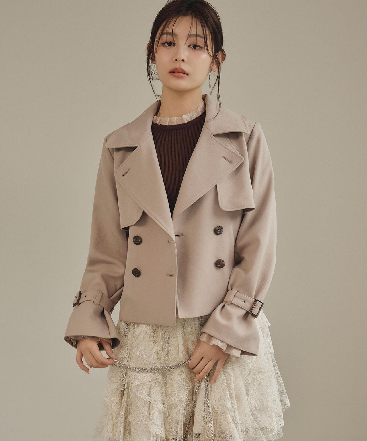 スタンドカラーショートトレンチコート | JILL by JILL STUART（ジル