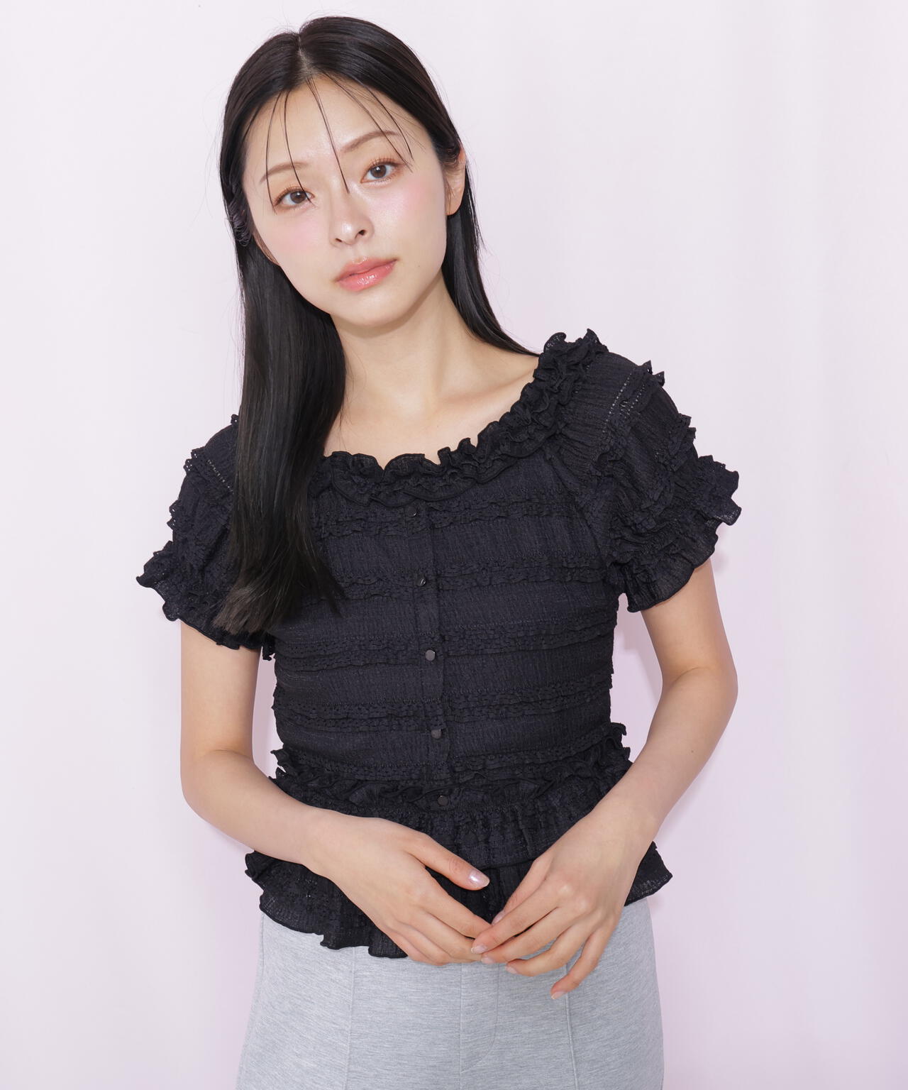 フリルカットソートップス | JILL by JILL STUART（ジル バイ ジル