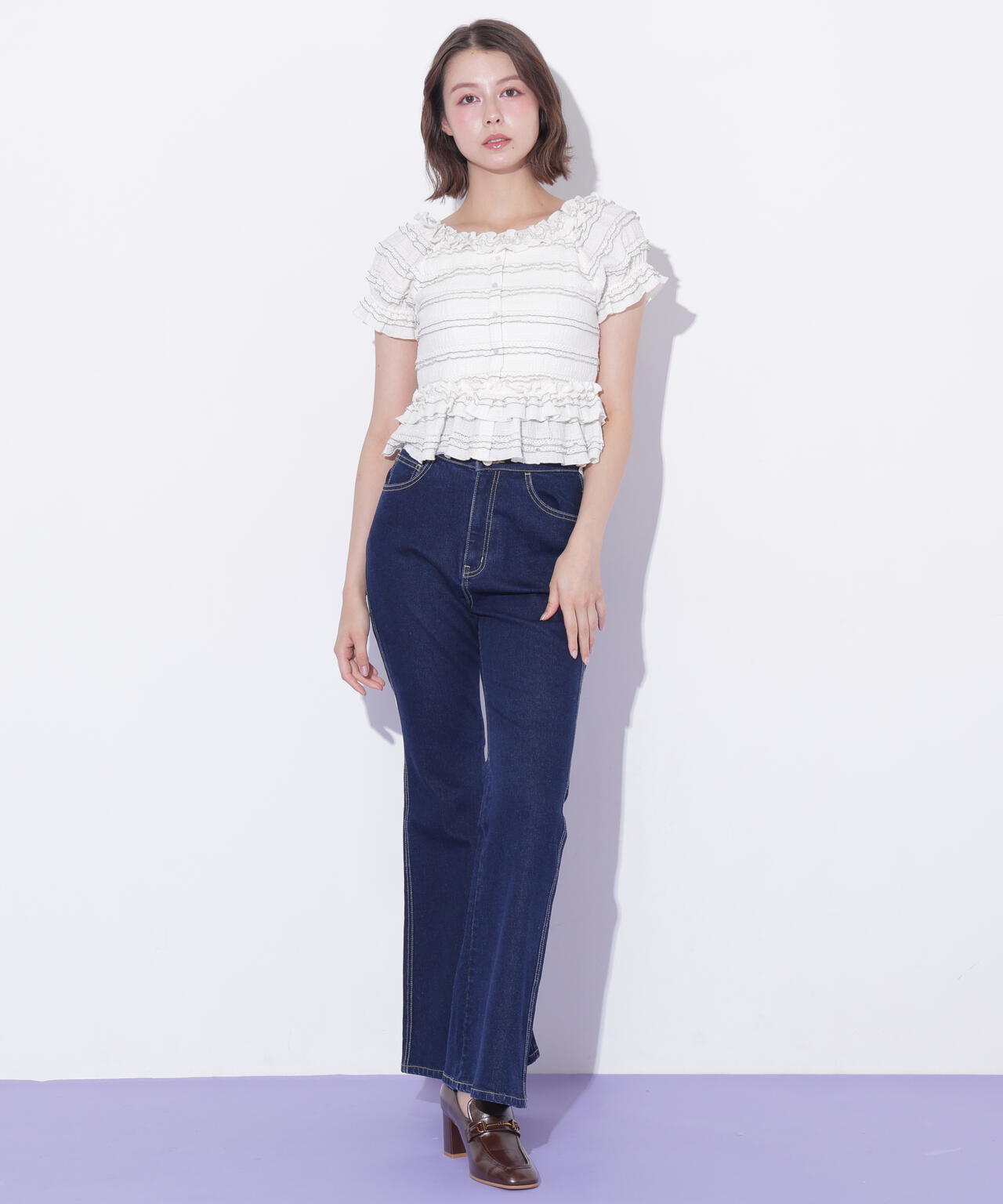 フリルカットソートップス | JILL by JILL STUART（ジル バイ ジル