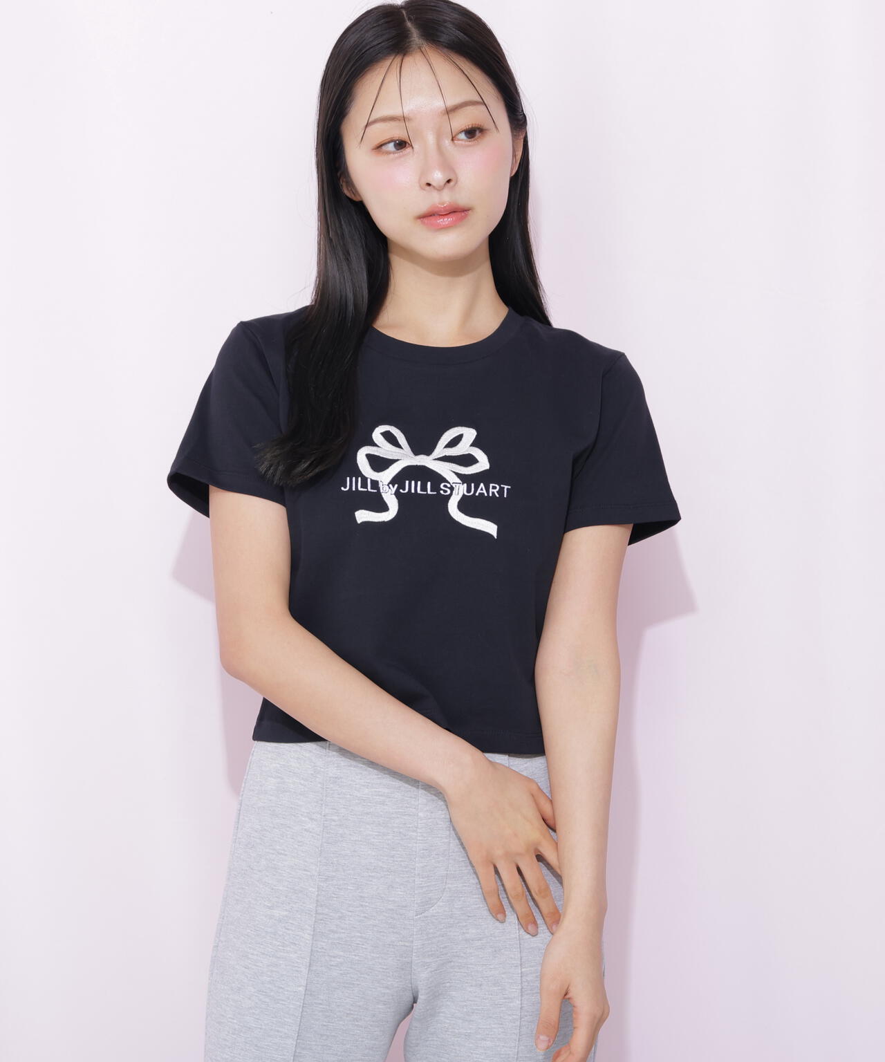 RIBBONシリーズ〉フロントロゴTシャツ | JILL by JILL STUART（ジル