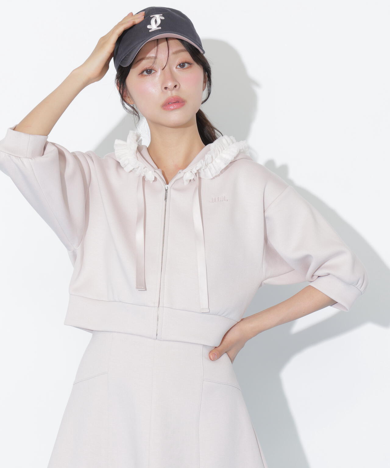チュールフリルダイバーパーカー | JILL by JILL STUART（ジル バイ