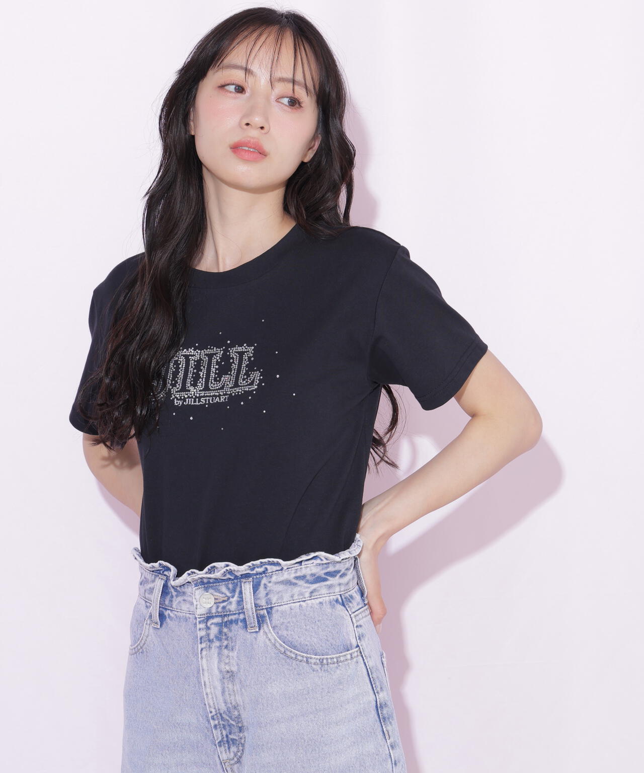 グラデーションストーンロゴTシャツ | JILL by JILL STUART（ジル バイ