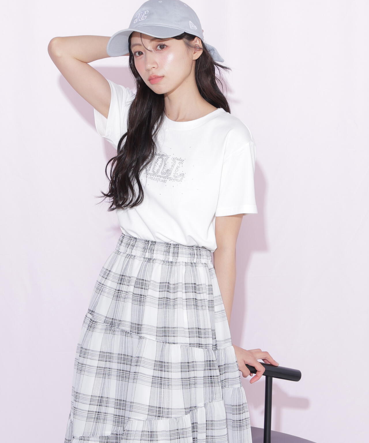グラデーションストーンロゴTシャツ | JILL by JILL STUART（ジル バイ