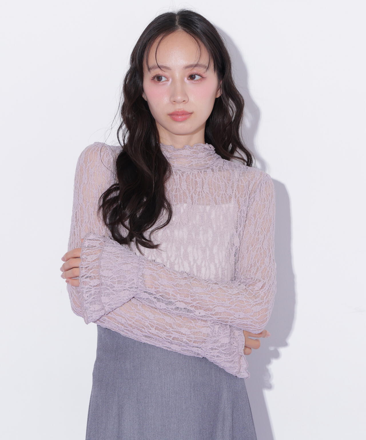 袖フレアレーストップス | JILL by JILL STUART（ジル バイ ジル