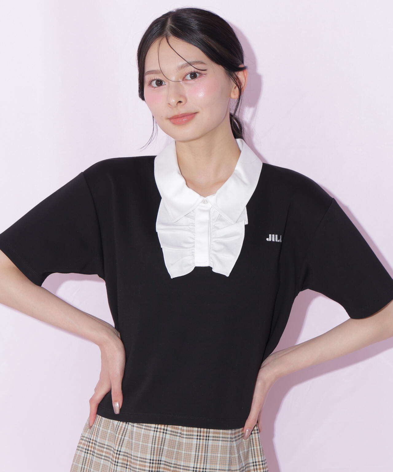 フリルポロカットソー | JILL by JILL STUART（ジル バイ ジル