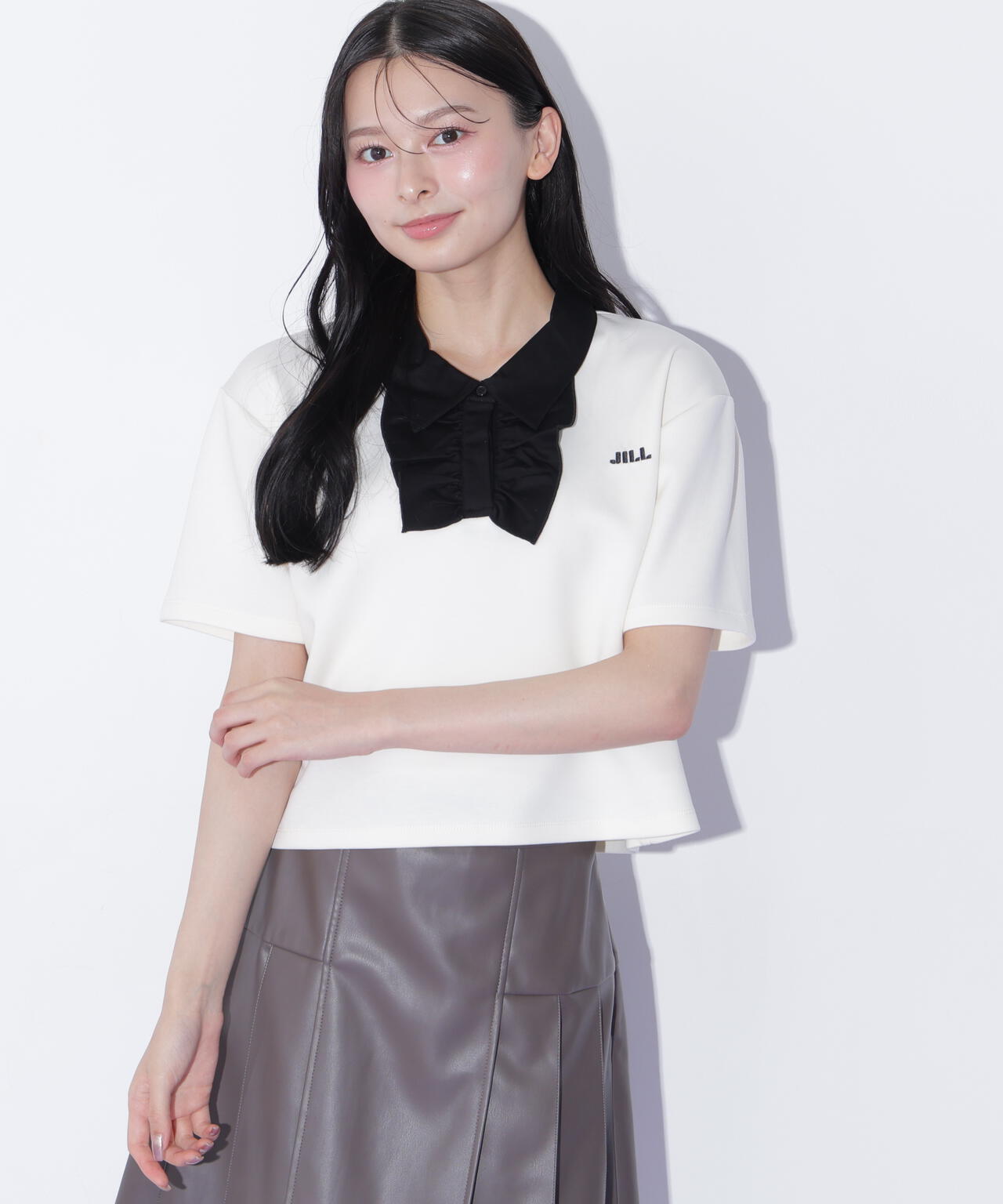 フリルポロカットソー | JILL by JILL STUART（ジル バイ ジル