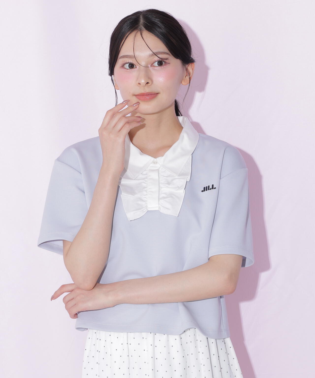 フリルポロカットソー | JILL by JILL STUART（ジル バイ ジル