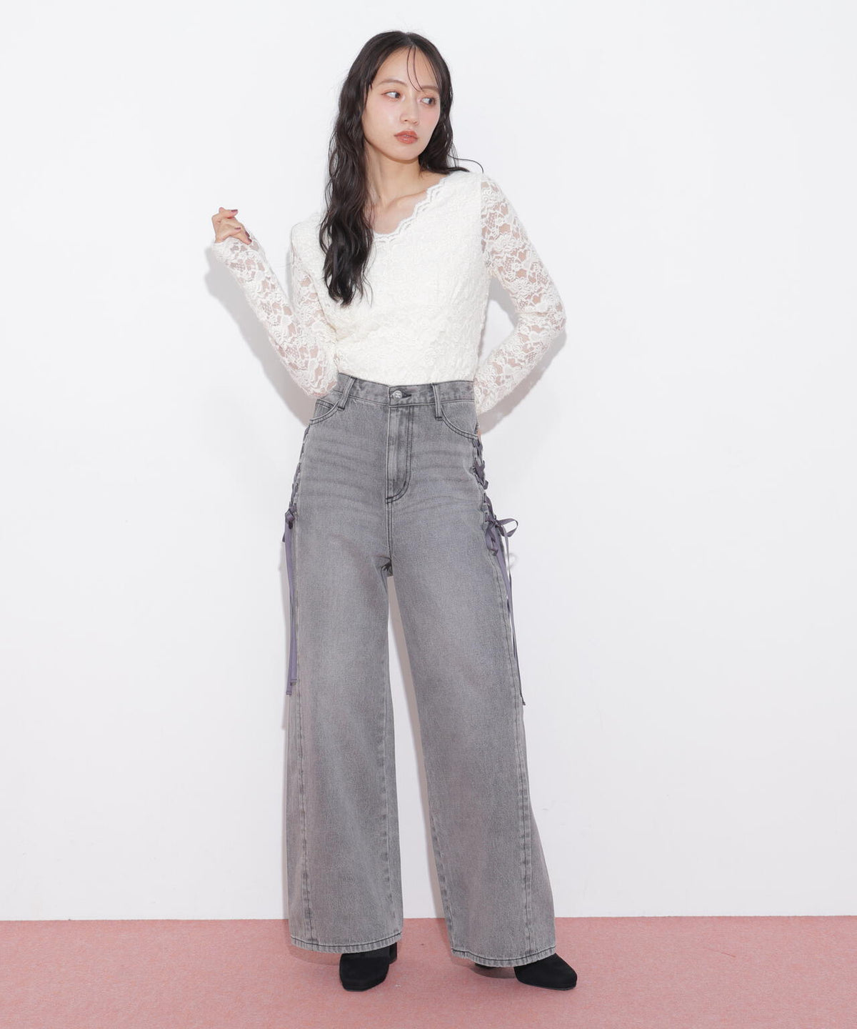 160cm 着用サイズ：FR