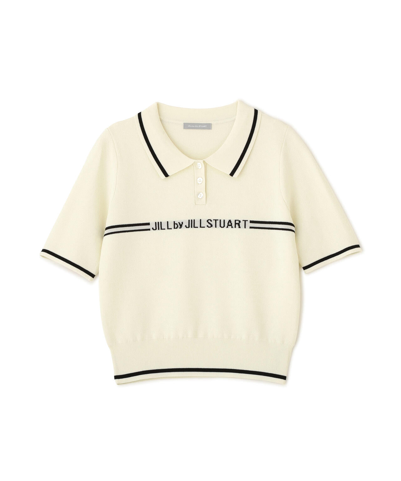 ラインロゴポロニット | JILL by JILL STUART（ジル バイ ジル