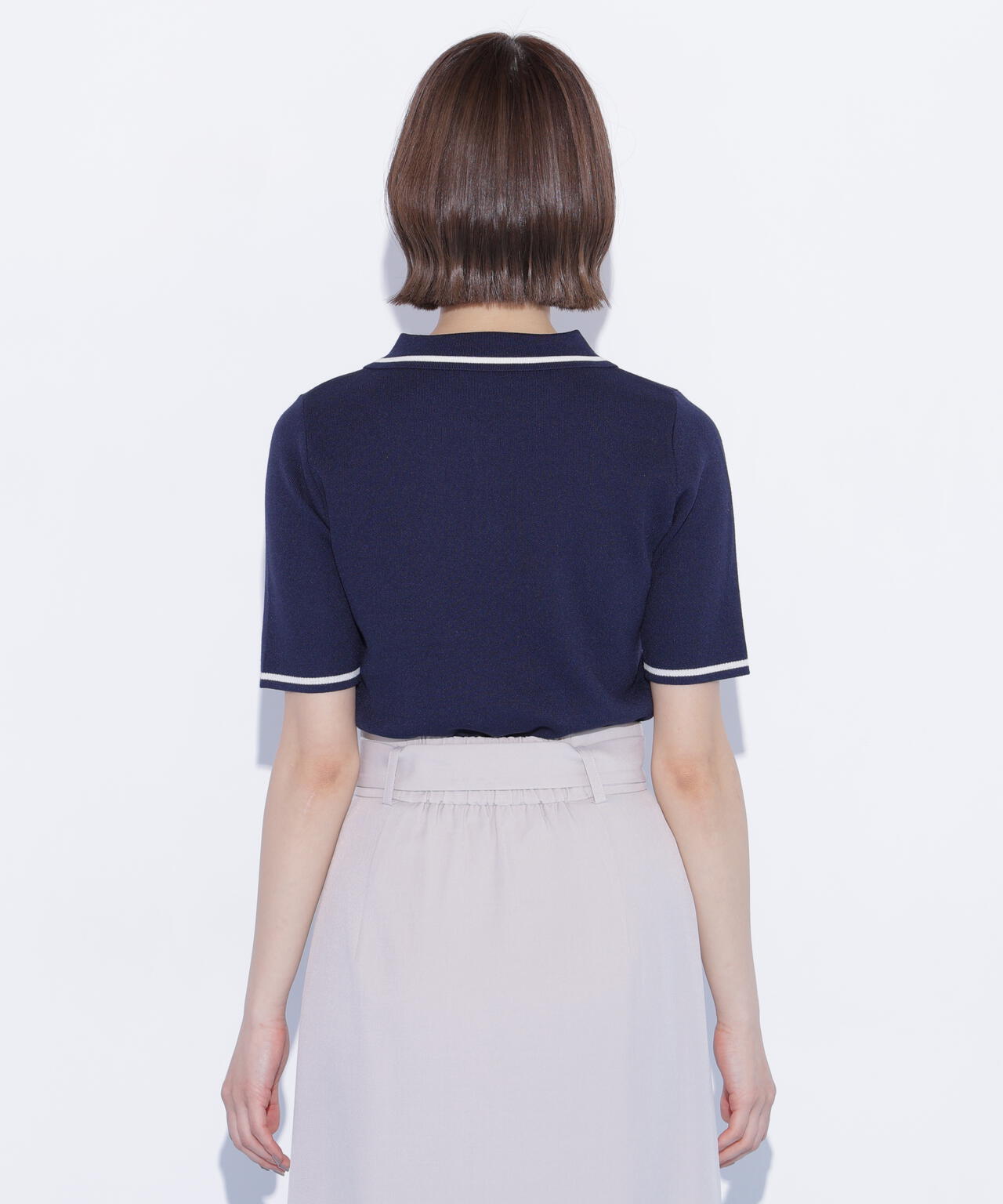 ラインロゴポロニット | JILL by JILL STUART（ジル バイ ジル