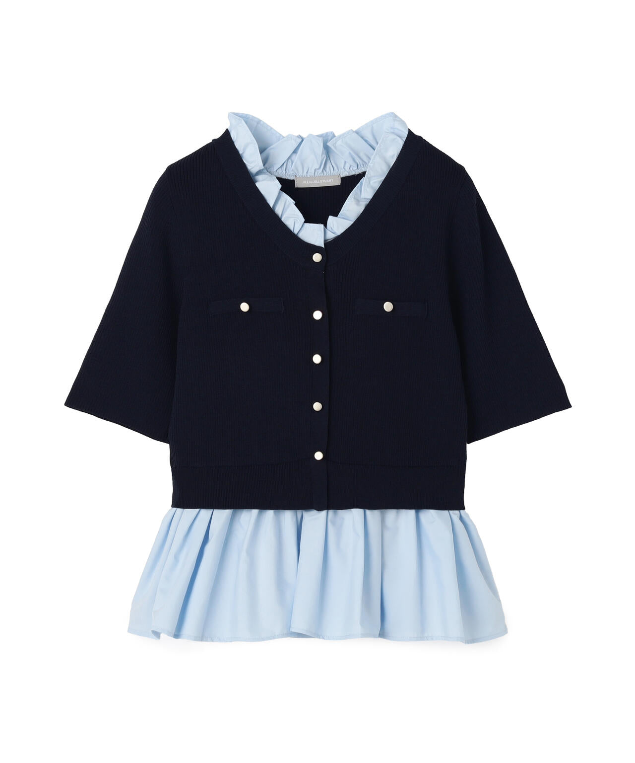 フリルドッキングペプラムニット | JILL by JILL STUART（ジル バイ