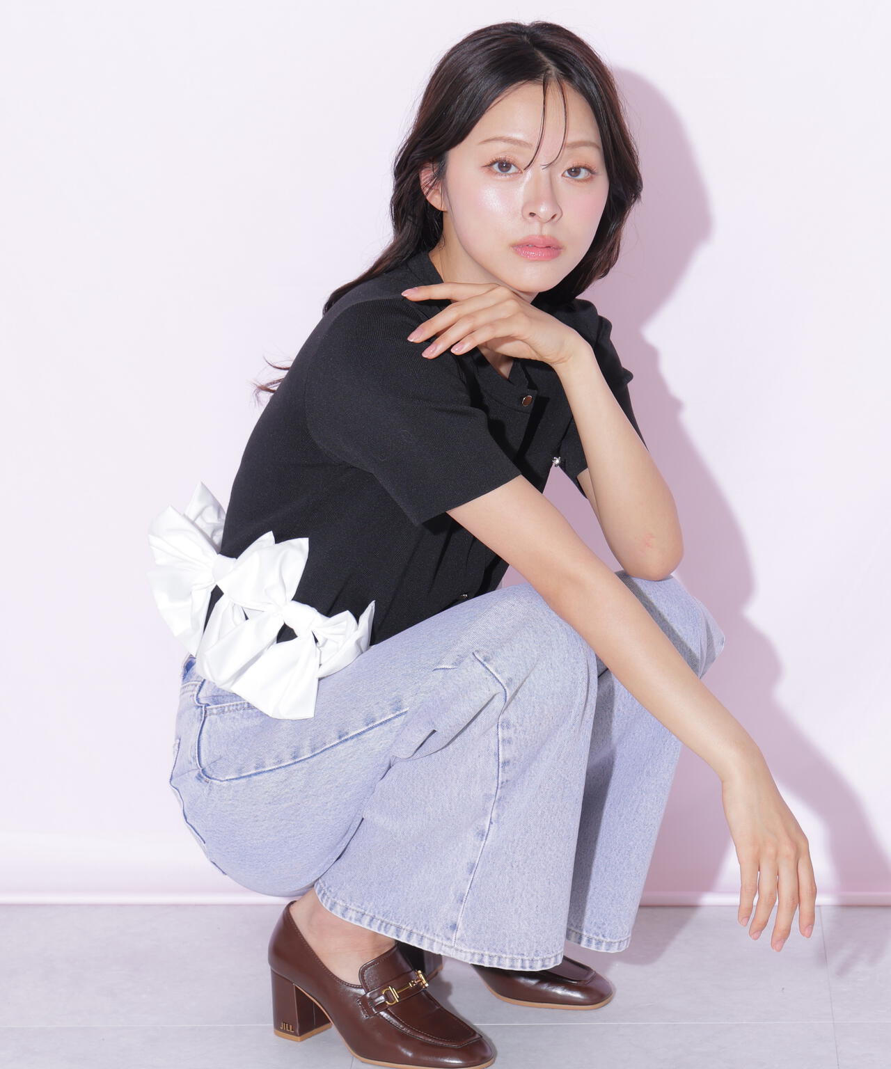 裾リボンカーディガン | JILL by JILL STUART（ジル バイ ジル