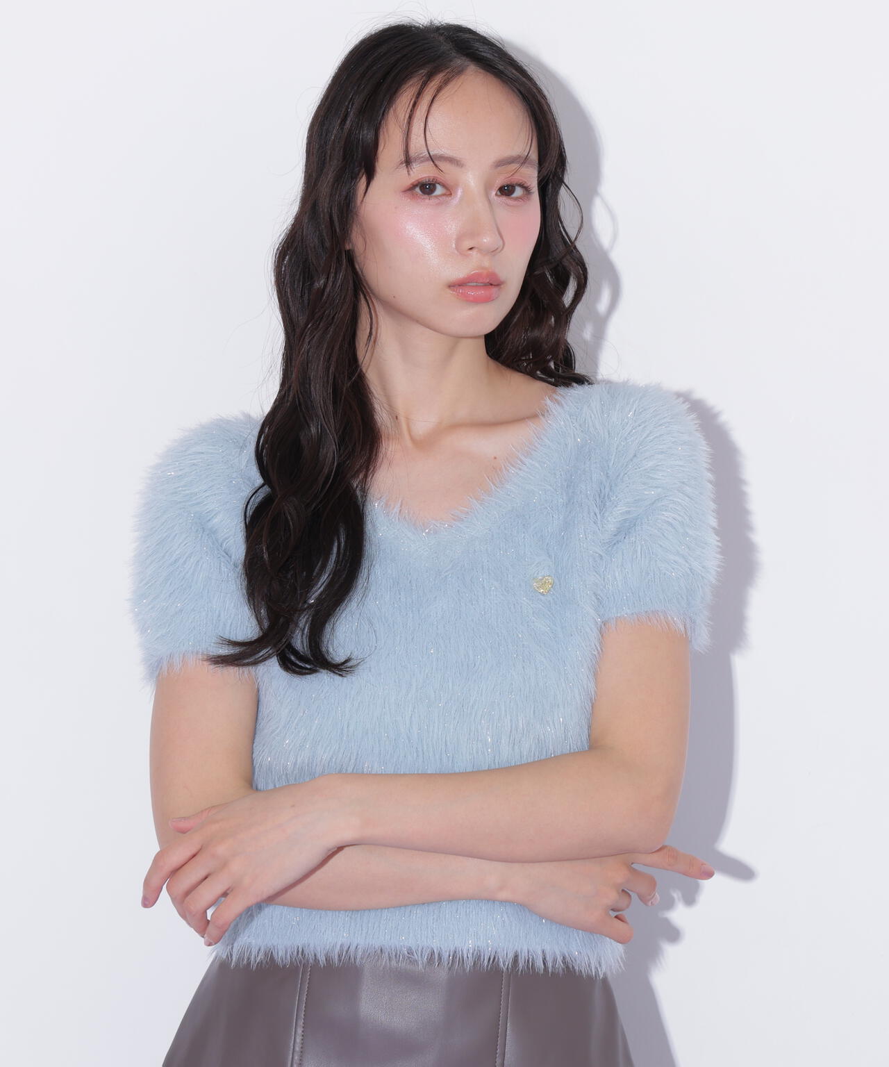 フェザーコンパクトニットトップス | JILL by JILL STUART（ジル バイ