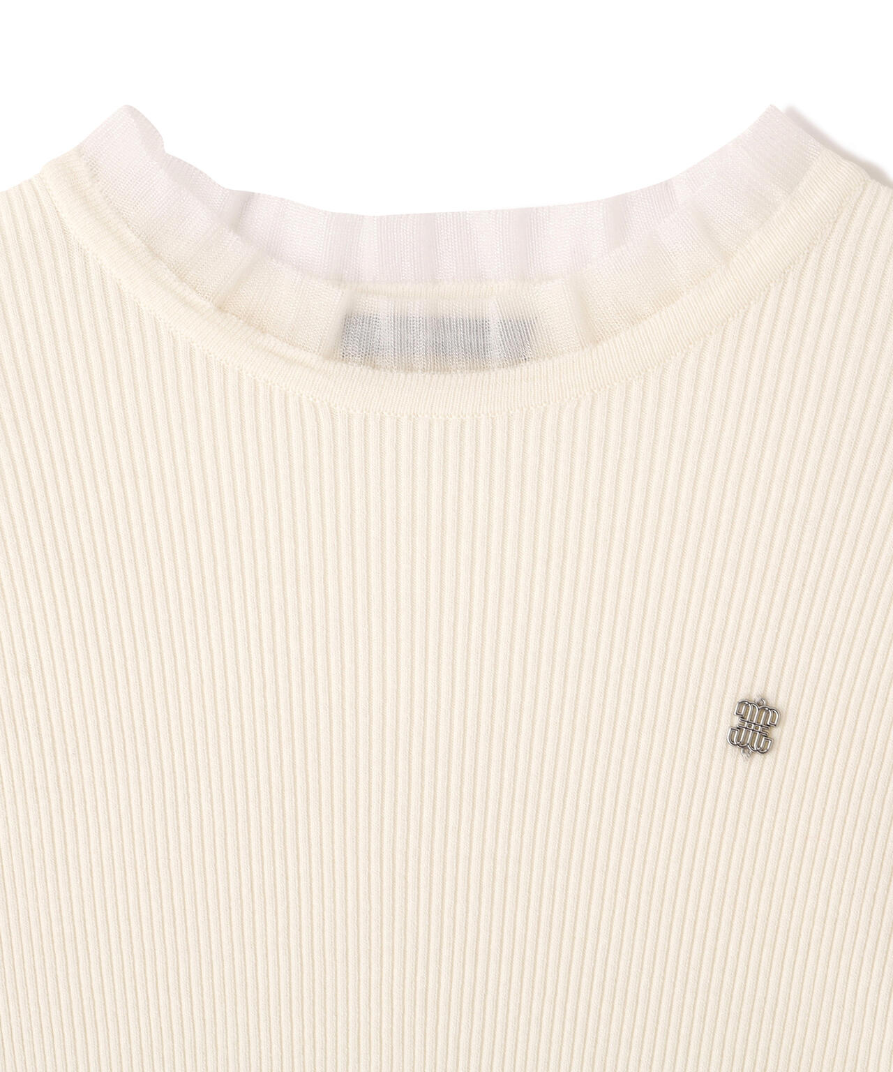 シアーフリルリブニット | JILL by JILL STUART（ジル バイ ジル