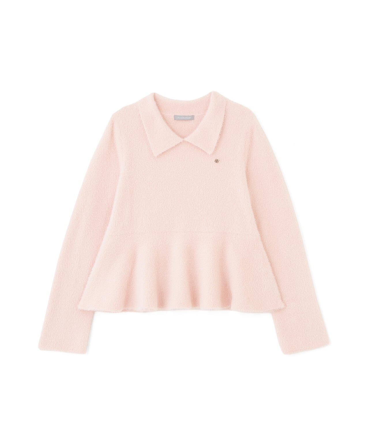 襟付きフェザーペプラムニット | JILL by JILL STUART（ジル バイ ジル