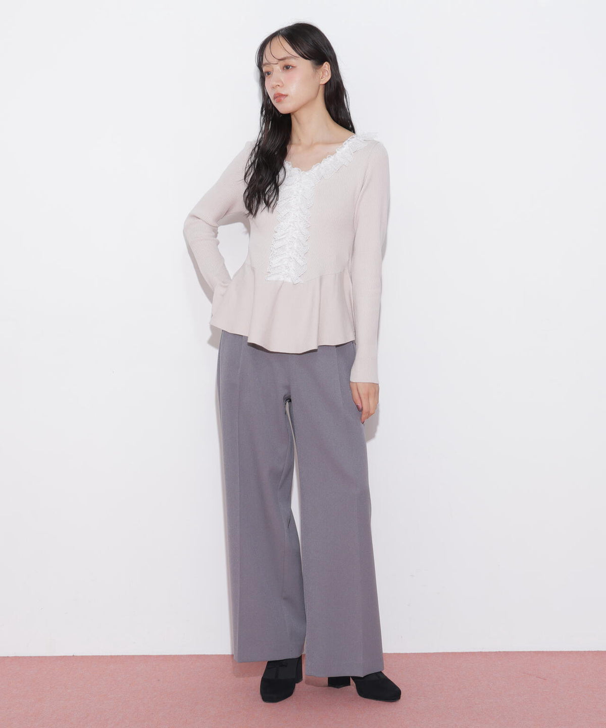 160cm 着用サイズ：FR