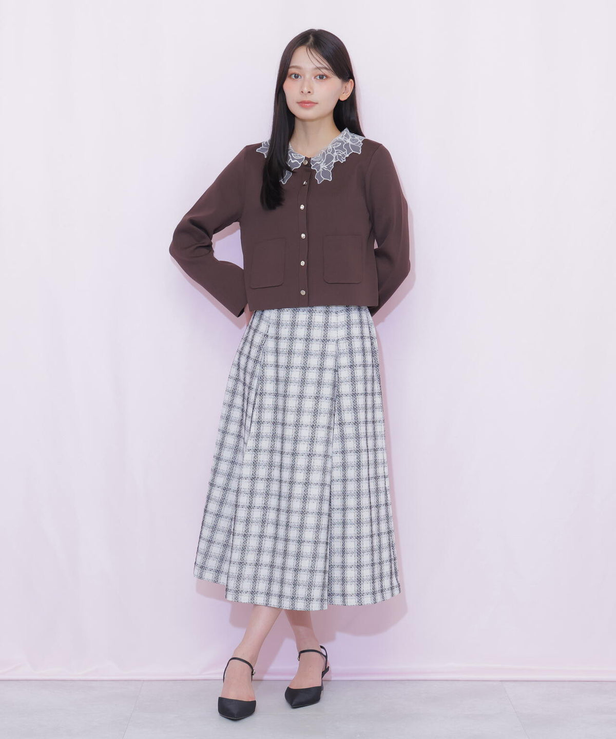 162cm 着用サイズ：FR