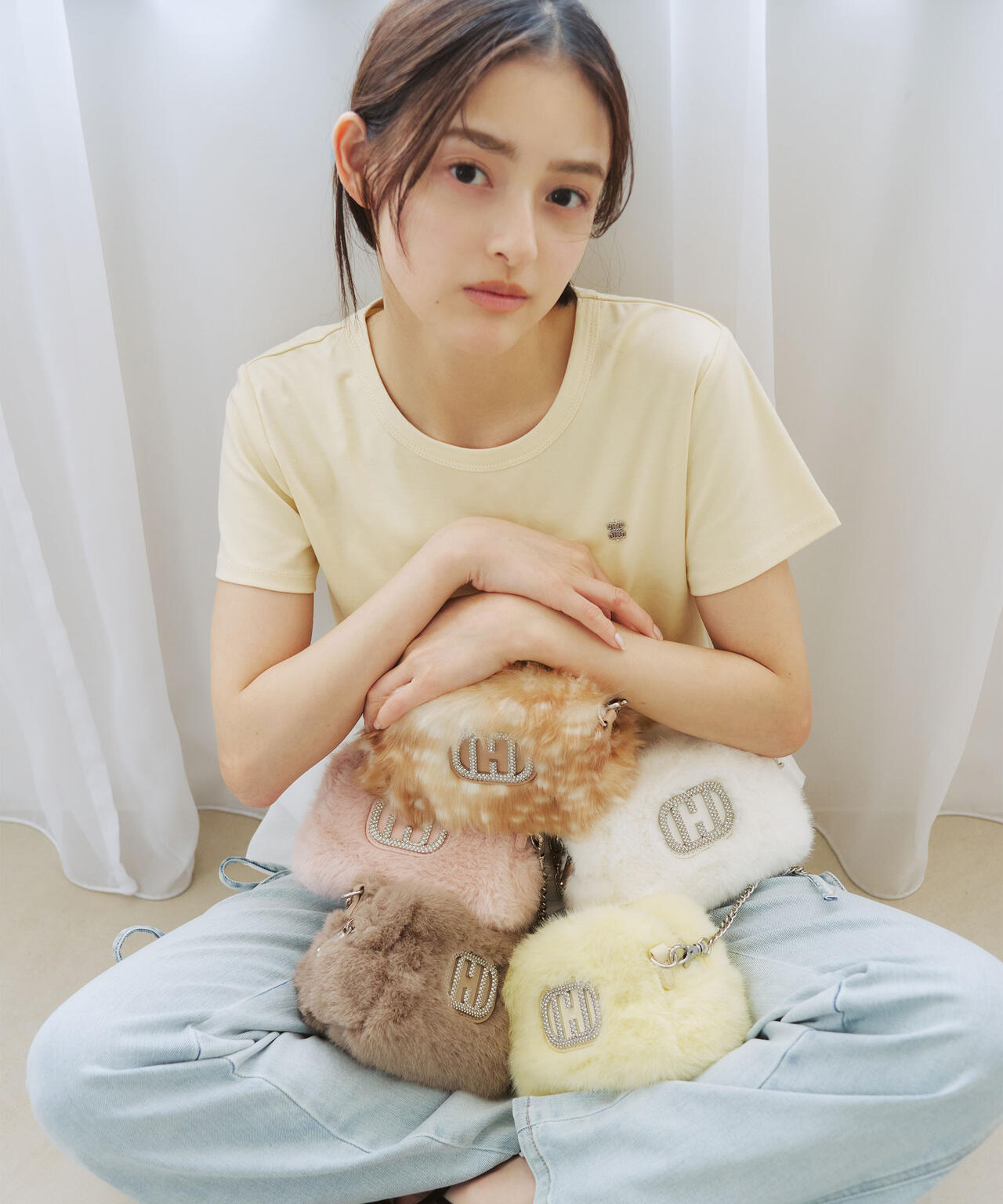 Wink J フェイクファーポシェット | JILL by JILL STUART（ジル バイ