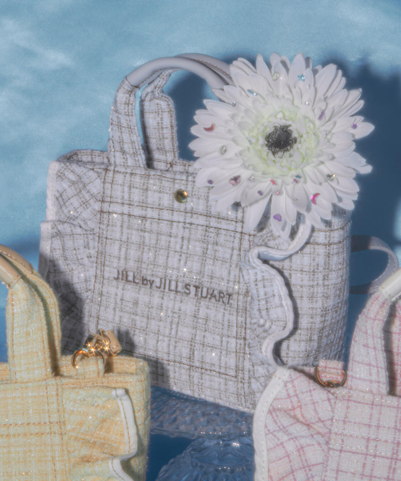 フリルトートミニ＞ツイード | JILL by JILL STUART（ジル バイ ジル