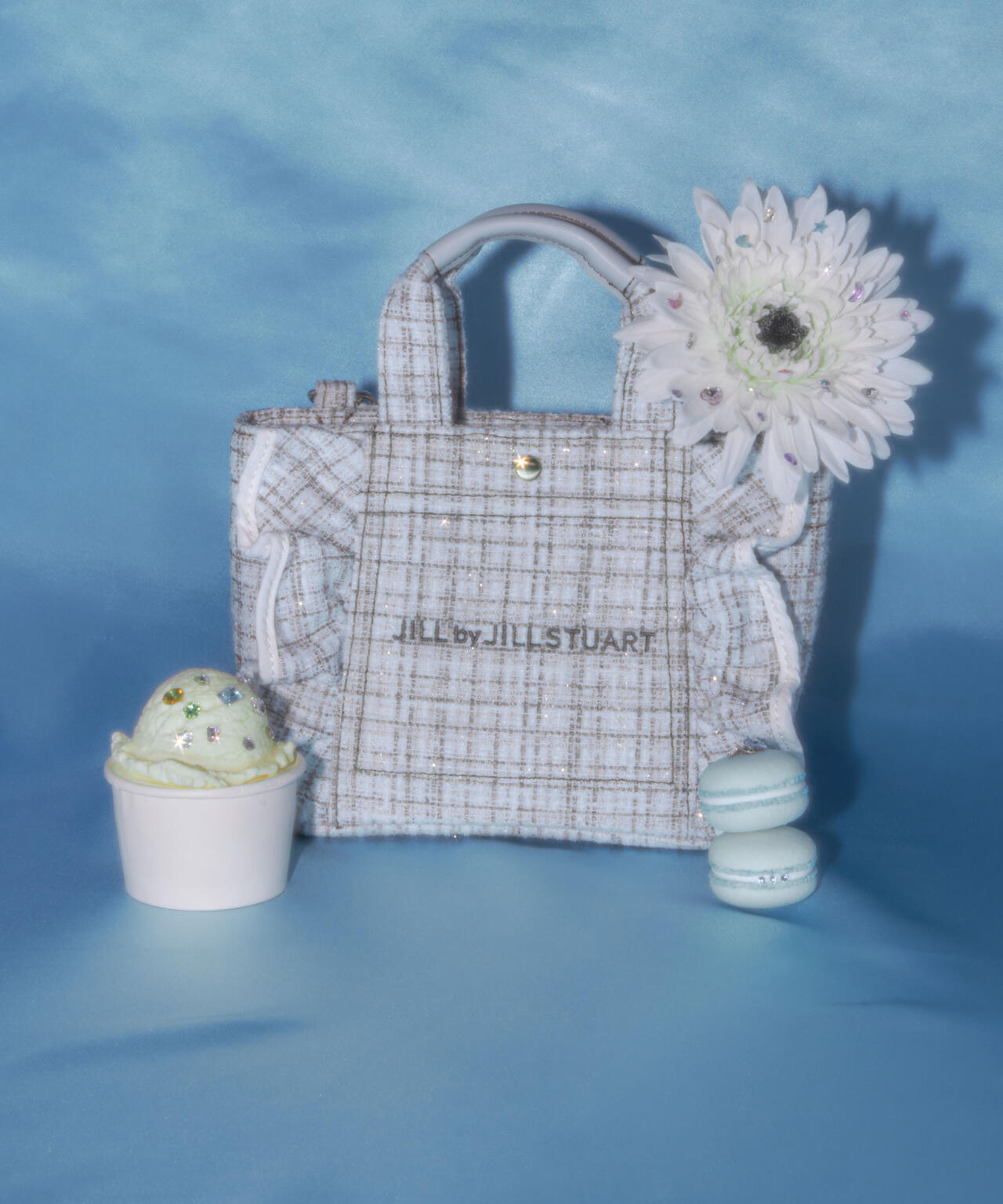 フリルトートミニ＞ツイード | JILL by JILL STUART（ジル バイ ジル