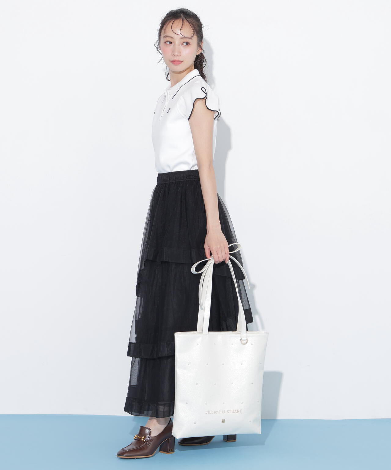 リボンハンドルトートバッグ | JILL by JILL STUART（ジル バイ ジル