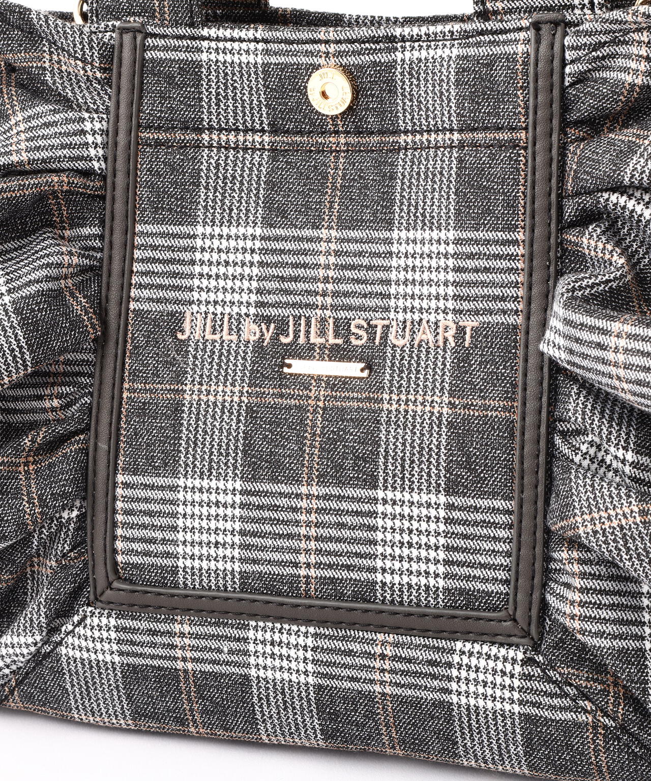 チェックフレームフリルトートバッグ | JILL by JILL STUART（ジル