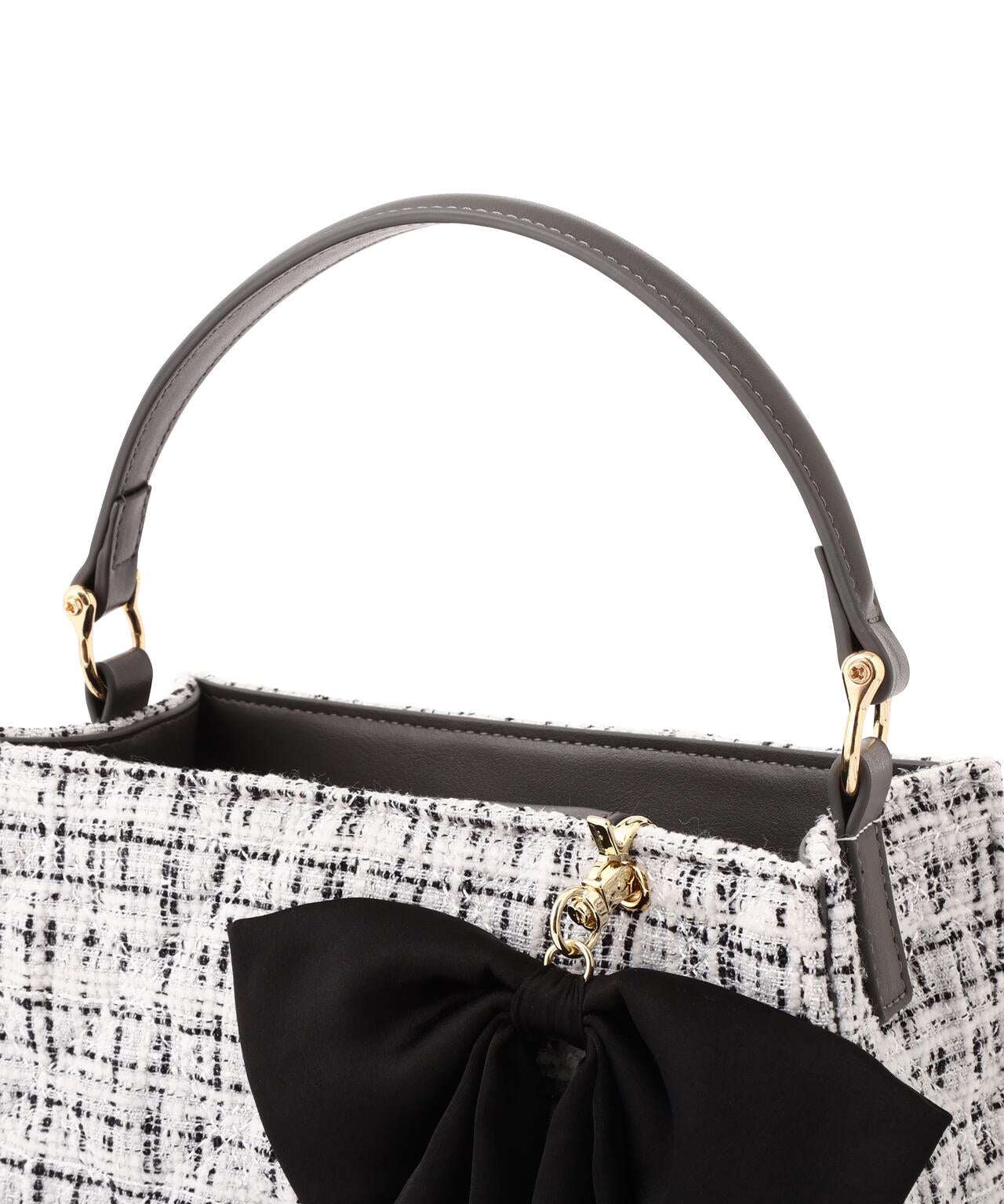 ♡美品♡ ブラック キルティング ハンドバッグ　ノベルティ キルティングワンハンドルバッグ | JILL by JILL STUART（ジル バイ