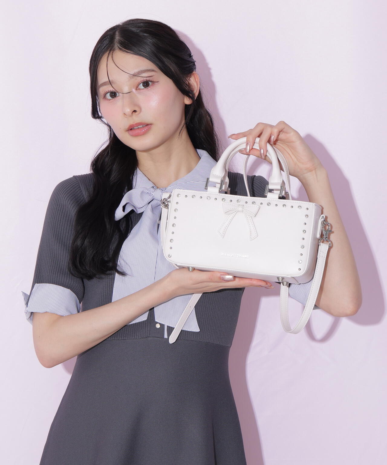 スタッズリボンバッグ | JILL by JILL STUART（ジル バイ ジル