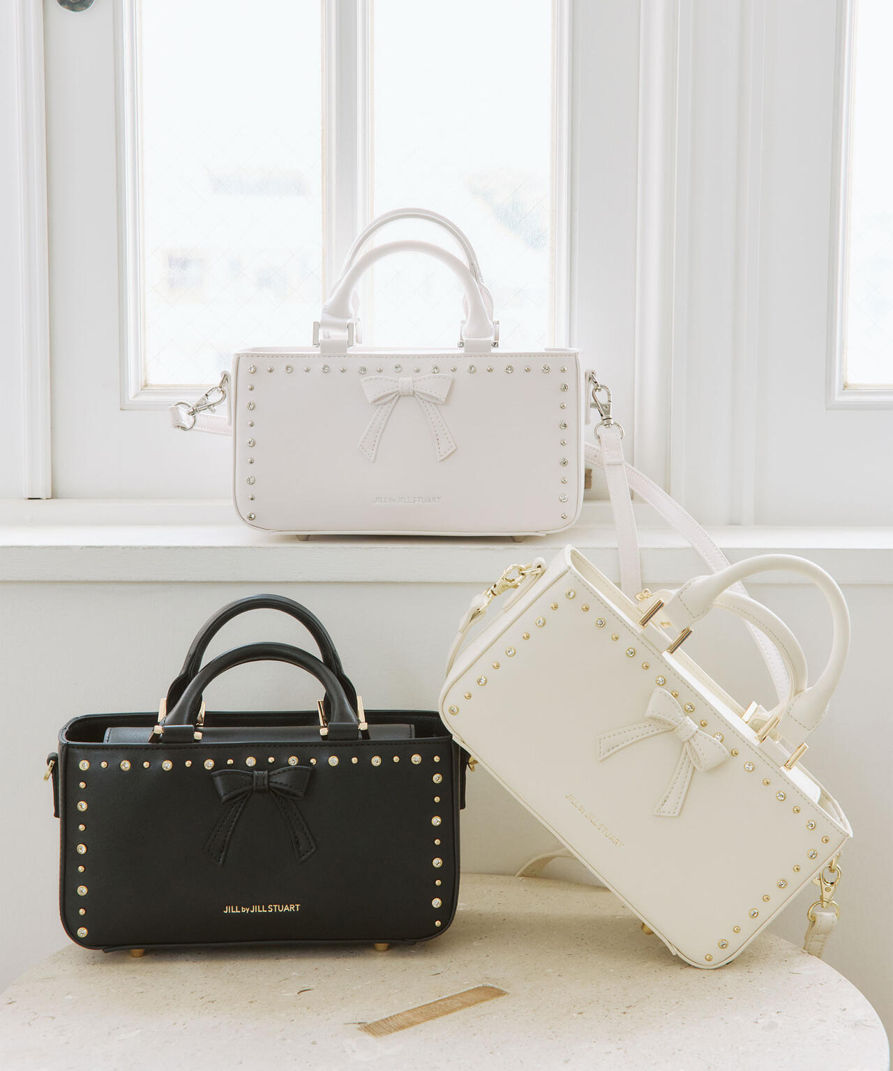 リボンパパ様 おまとめ商品 スタッズリボンバッグ | JILL by JILL STUART（ジル バイ ジル