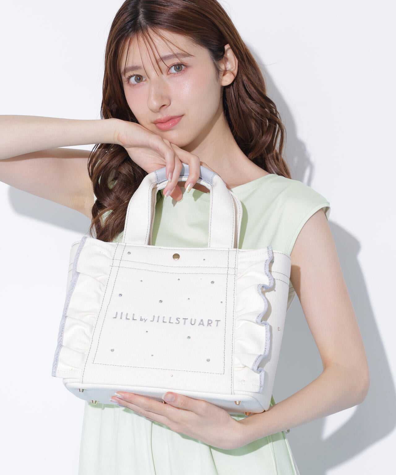 ビジューフリルトート | JILL by JILL STUART（ジル バイ ジル