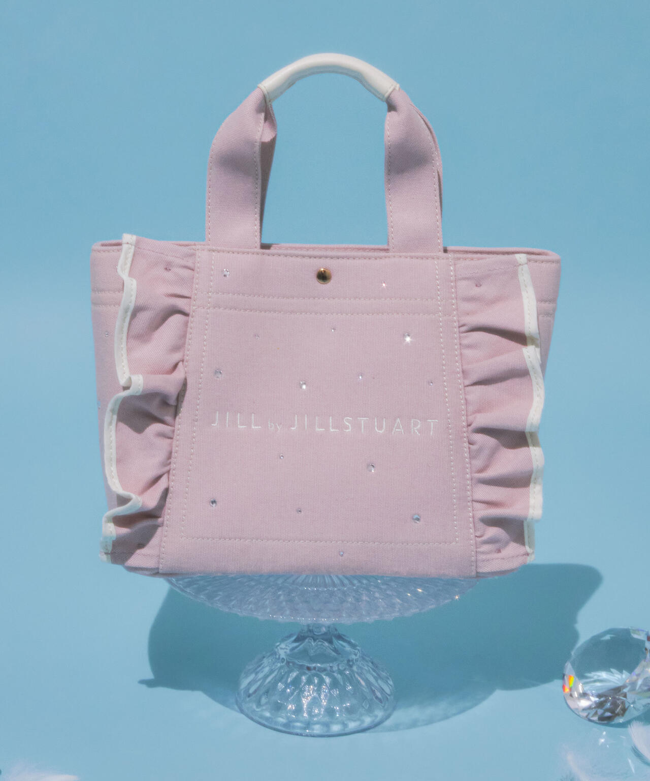 6/12 10:00～6/15 SPECIAL COUPON 対象商品】ビジューフリルトート