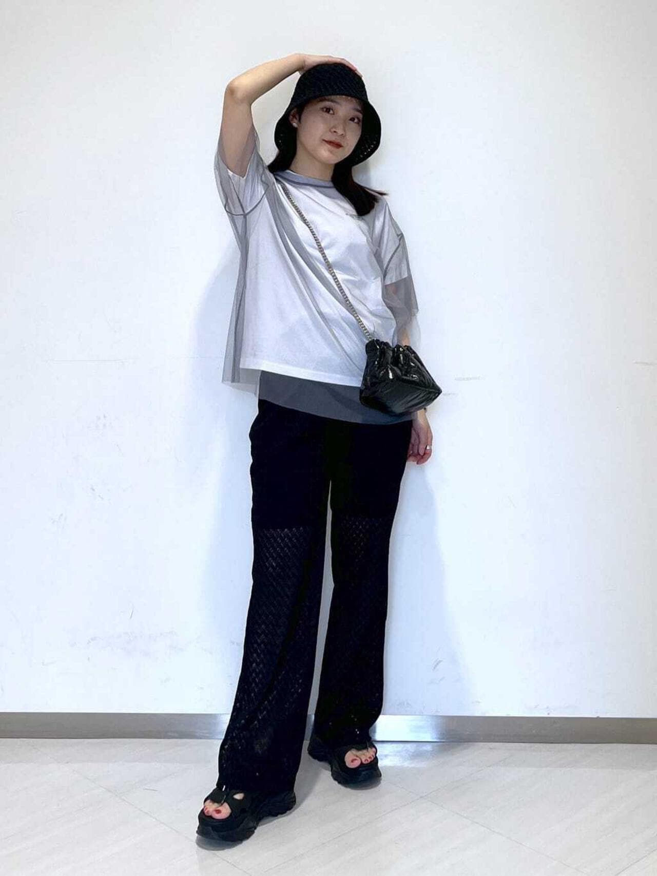 レースフレアパンツ