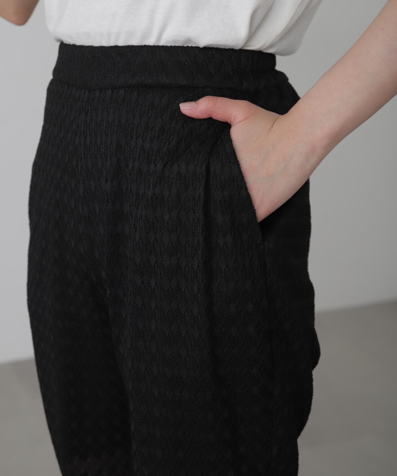 レースフレアパンツ