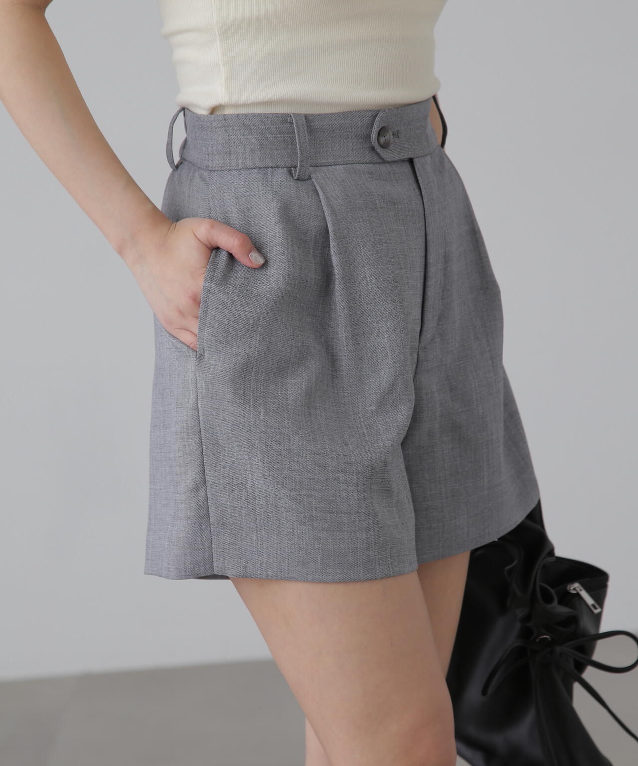 【3サイズ展開XS-M】〈セットアップ対応〉ショートパンツ【低身長サイズ有】