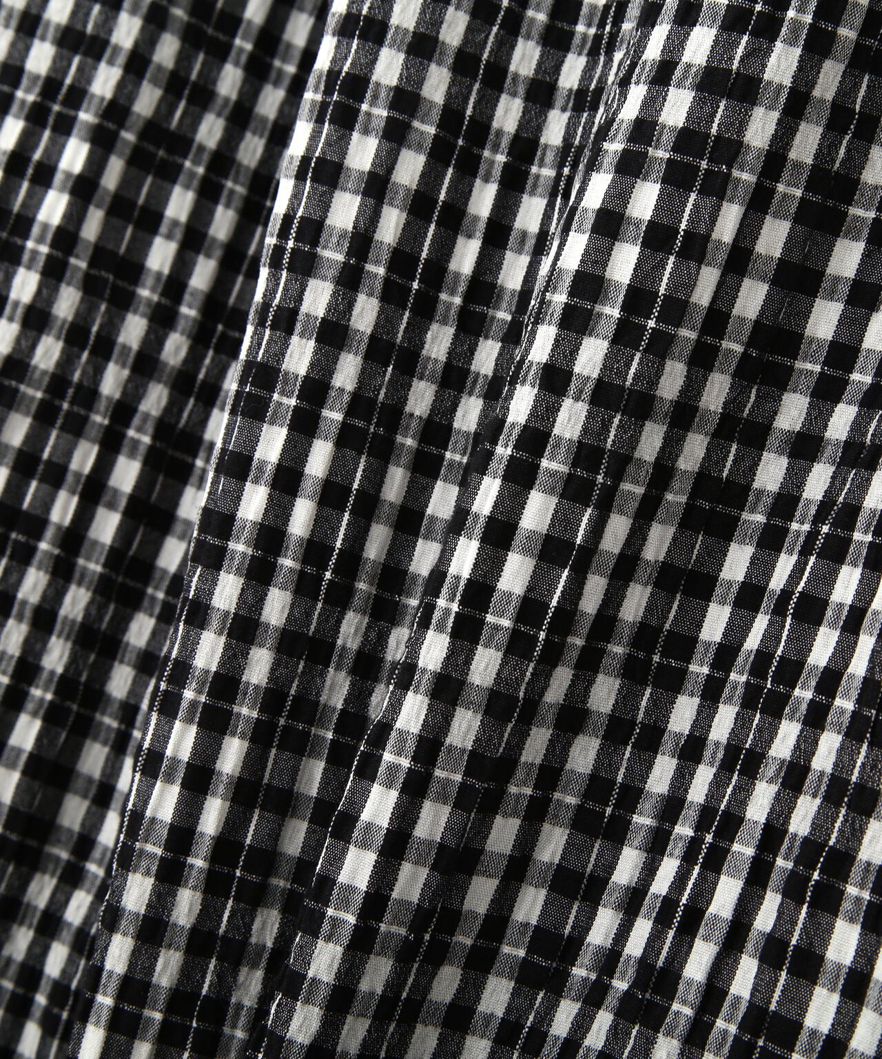 【3サイズ展開XS-M】ぽこぽこチェックマーメイドキャミワンピース【低身長サイズ有】