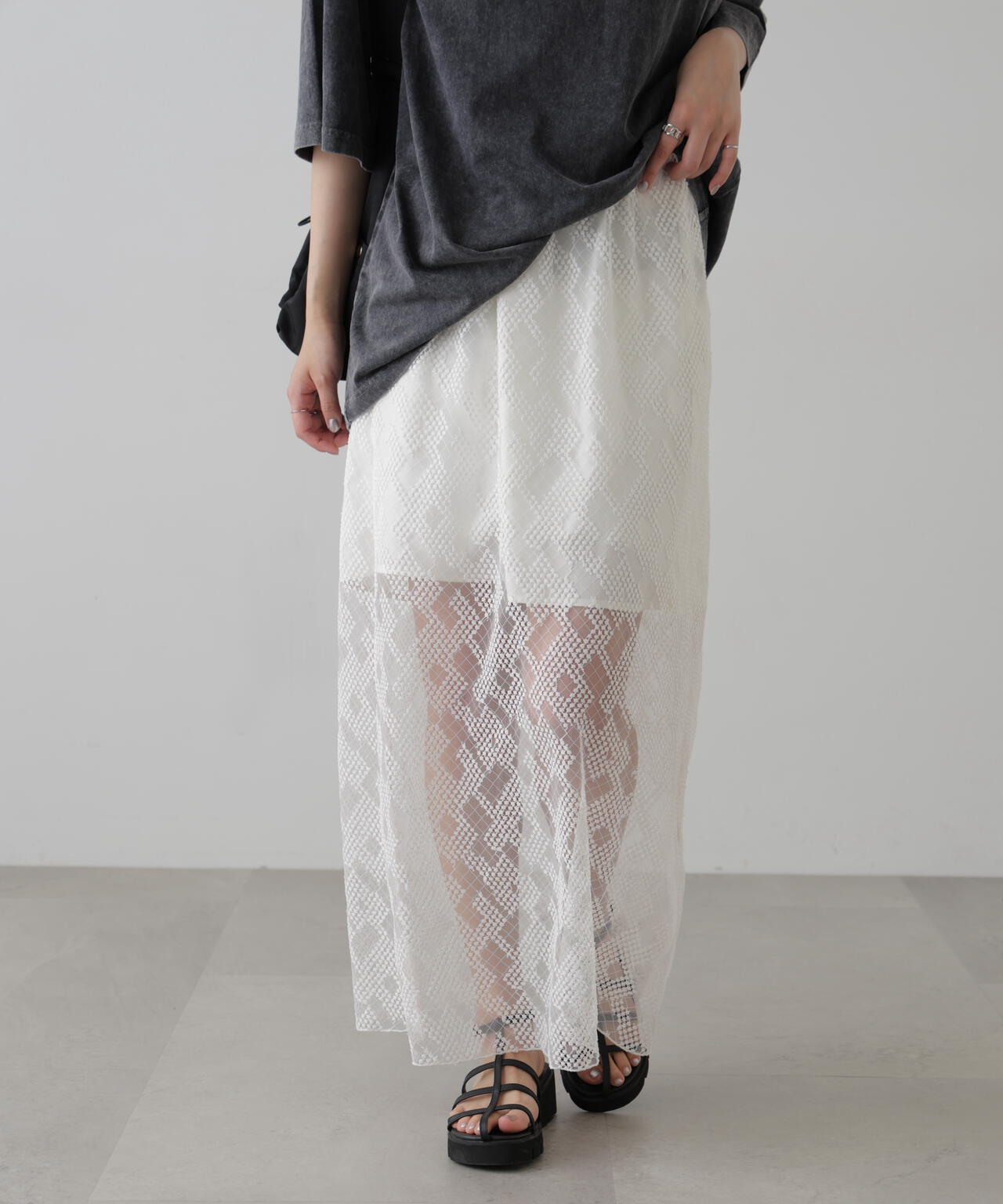 チュールレイヤード花柄スカート FREE'S MART フリーズマート スカート 楽天市場】【SALE／40%OFF】◇チュールレイヤード花柄スカート