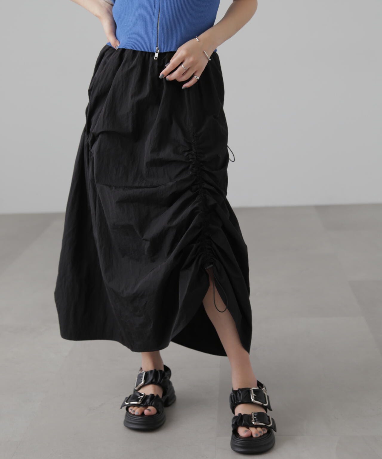 ナイロンドロストシャーリングスカート | FREE'S MART（フリーズマート