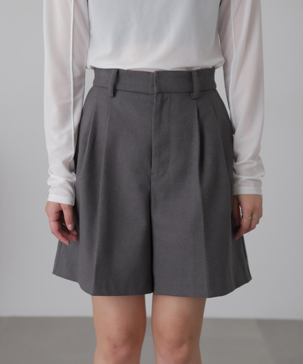 3サイズ展開XS-M】タックショートパンツ【低身長サイズ有】 | FREE'S