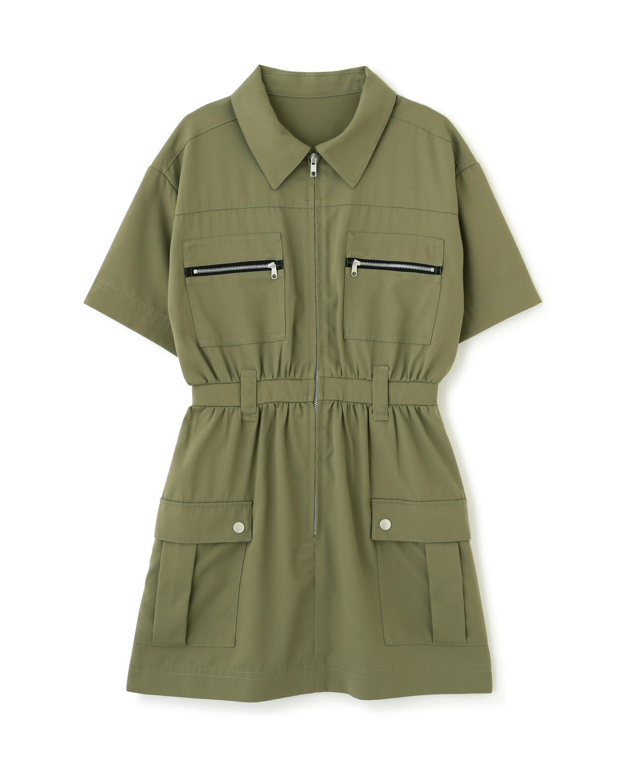 フロントジップミニワンピース | FREE'S MART（フリーズマート