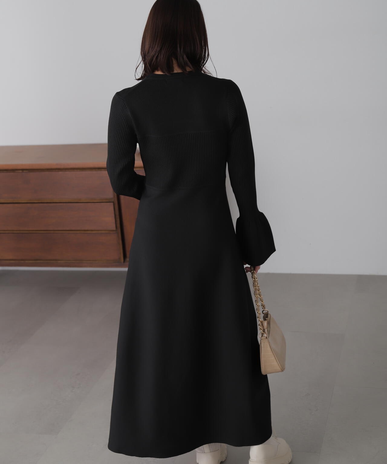 ベアトップ風フレアワンピース | FREE'S MART（フリーズマート