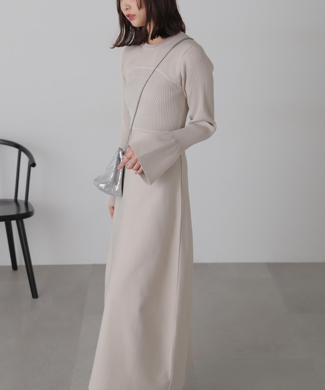 ベアトップ風フレアワンピース | FREE'S MART（フリーズマート