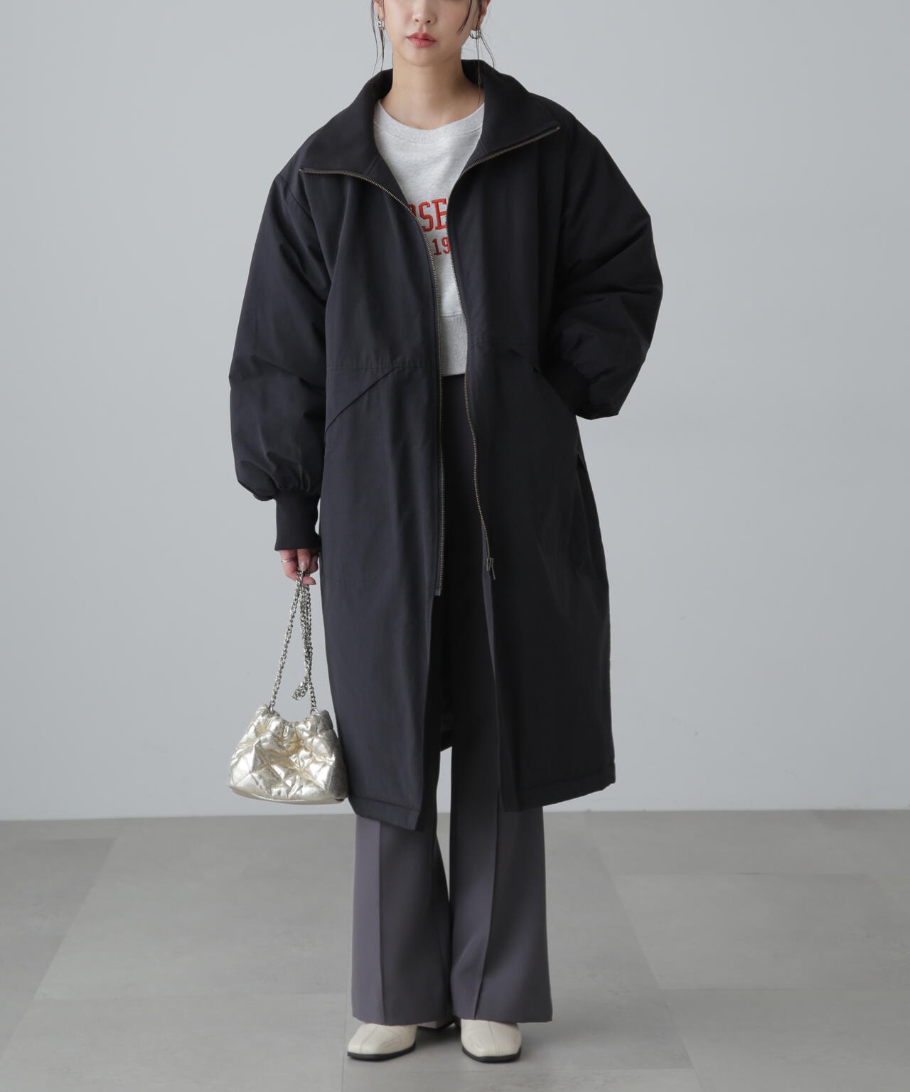 リブスタンドロングコート | FREE'S MART（フリーズマート） ｜【公式