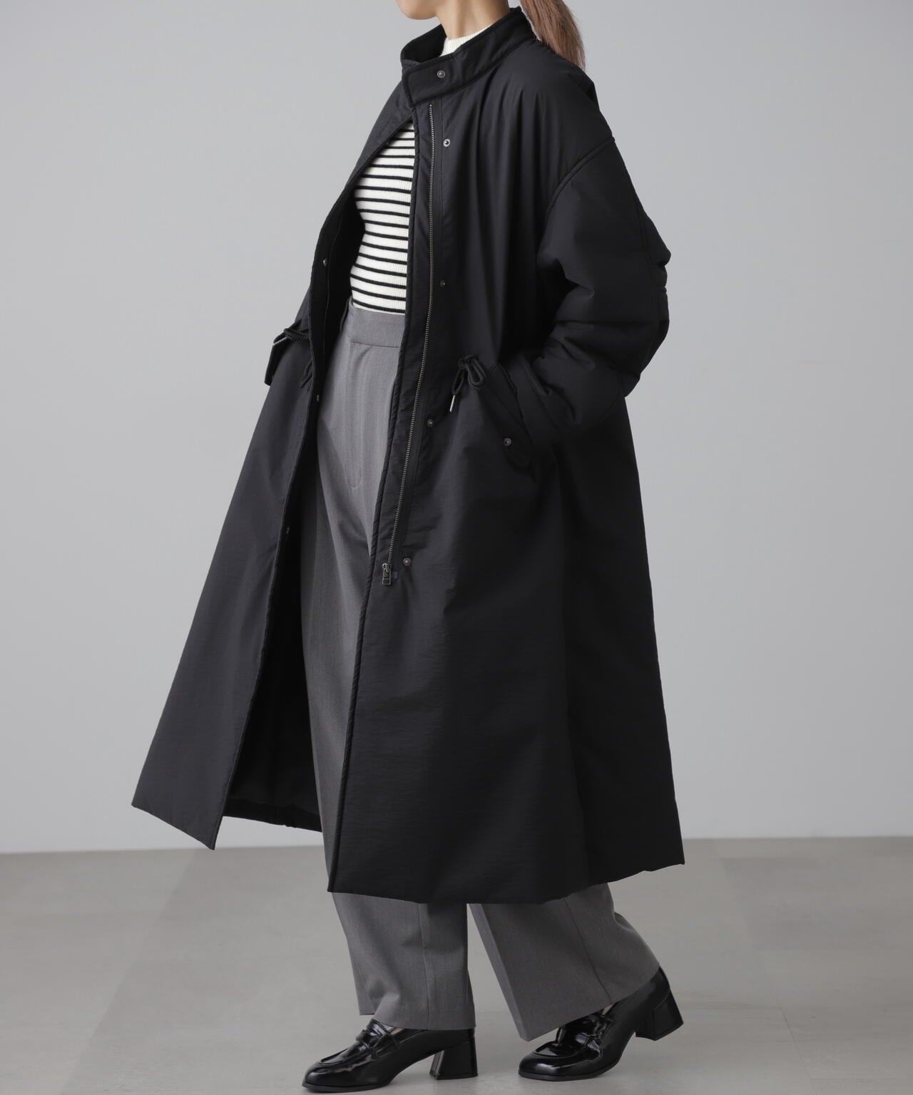 バブリーコート 中綿ロングミリタリーコート | FREE'S MART（フリーズマート