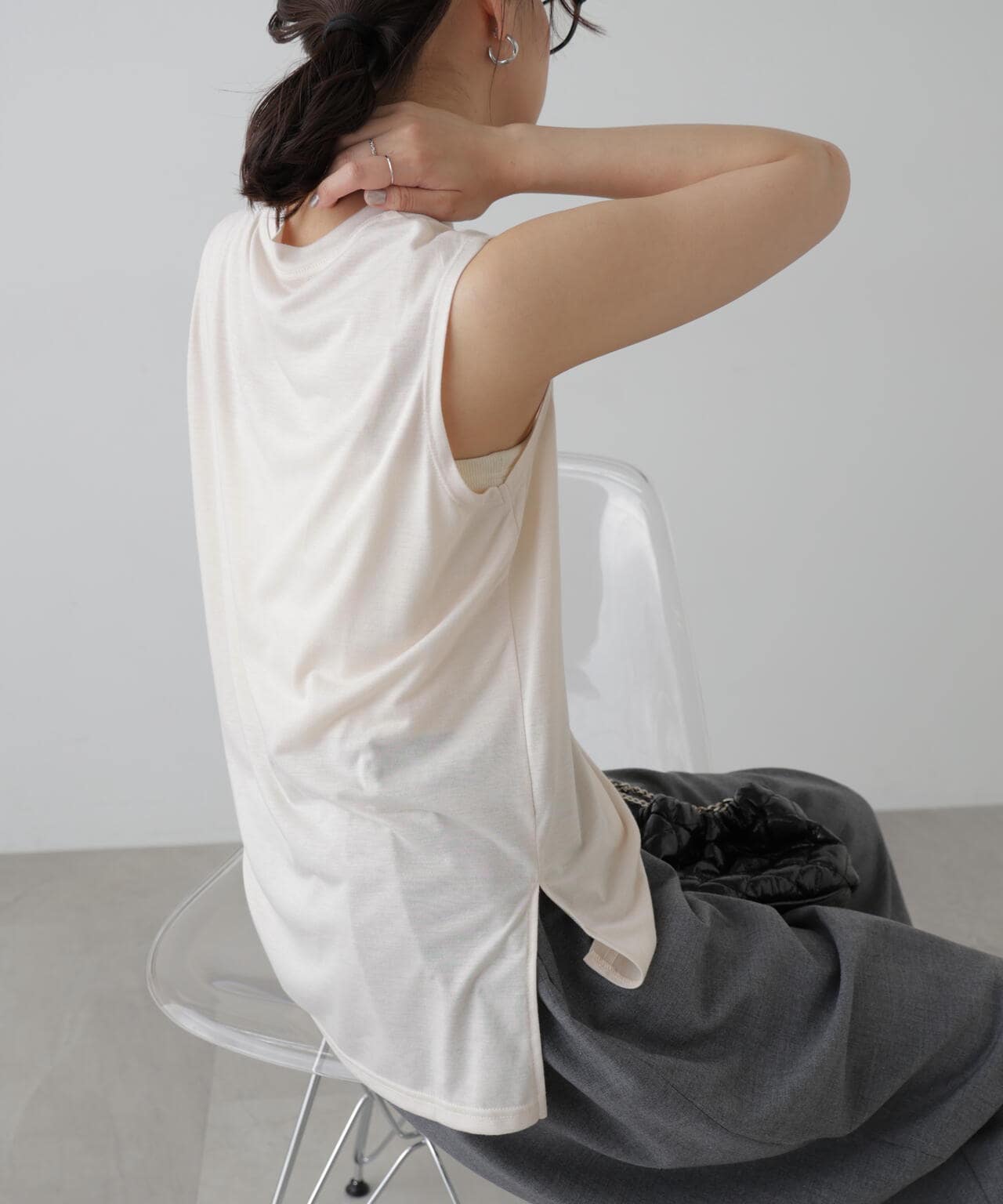 サイドスリットタンクトップ | FREE'S MART（フリーズマート