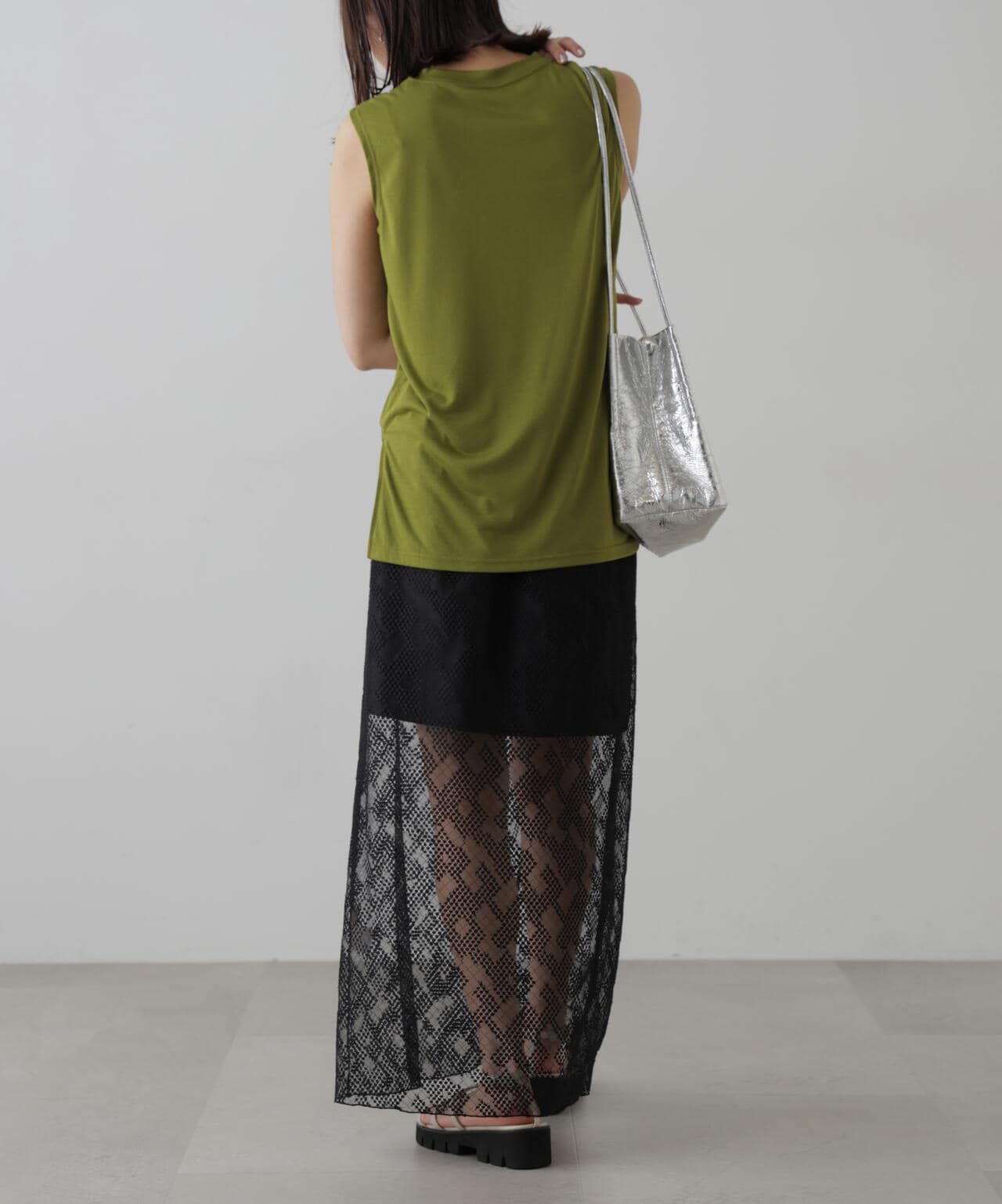 ⭐️プリーツプリーズタタミタンクトップ黒極美品⭐️ 2025年最新】PLEATS PLEASE タンクトップの人気アイテム - メルカリ