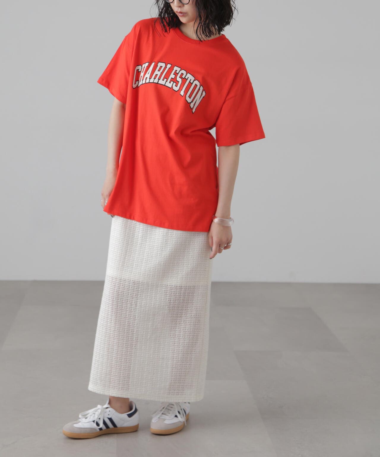 カレッジロゴビッグTシャツ | FREE'S MART（フリーズマート） ｜【公式